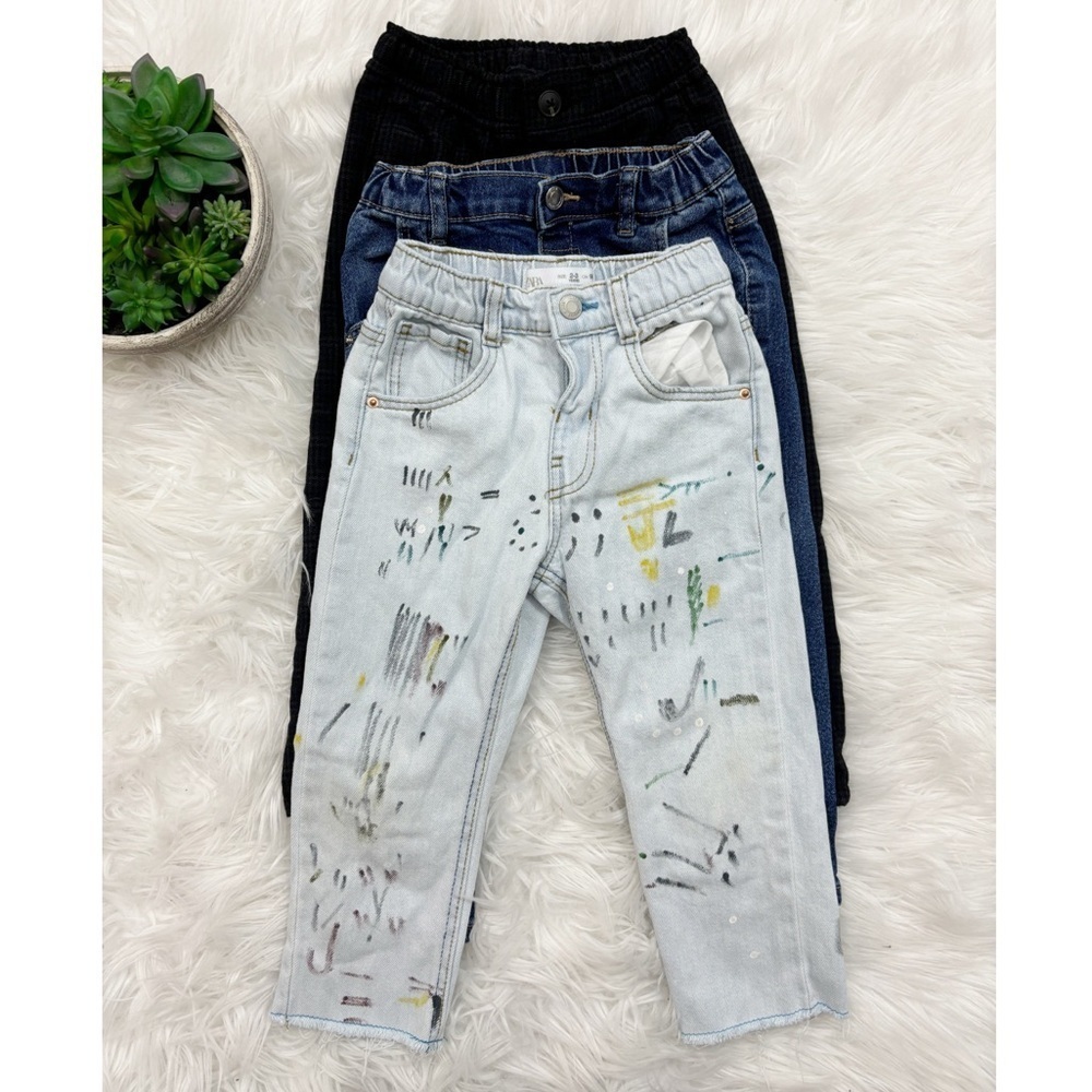 Zara Kids Boys Bundle (3) Toddler Pants Size 2-3 Years